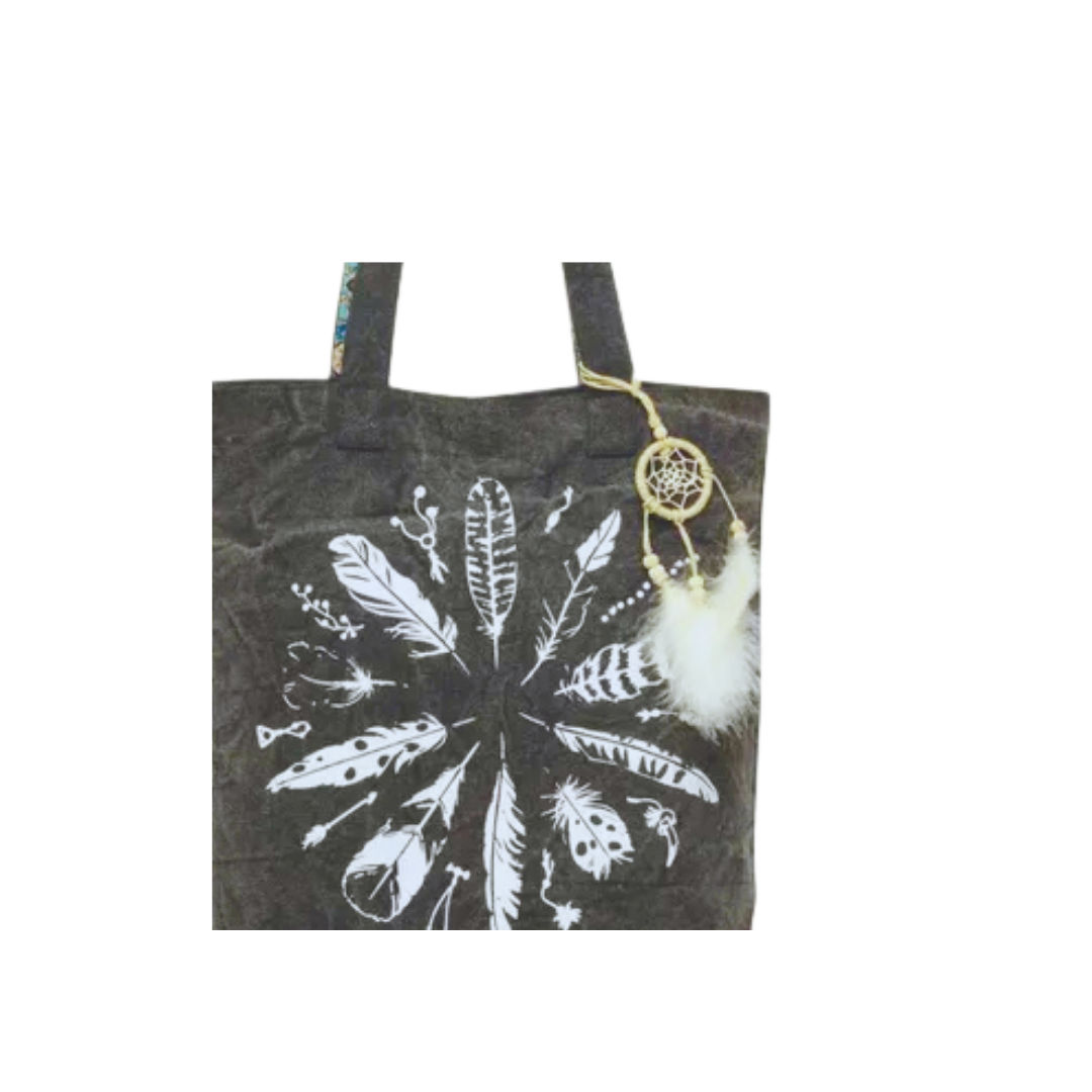 Grey Women Tote Bag - Stylish & Sustainable